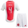 Officiële Voetbalshirt + Korte Broek Ajax Jorrel Hato 4 Thuis 2024-25 - Kids